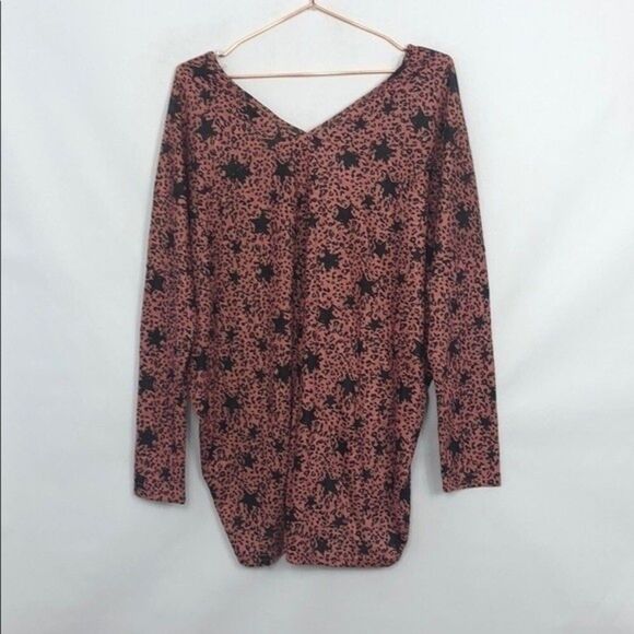 ASOS Leopard&Star Long Sleeve Tunic NEW NWT Large RM-A - Picture 7 of 8